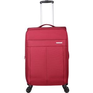 Decent D-Upright Medium Koffer - 66 cm Expandable - TSA slot - Bordeaux Rood