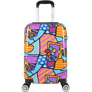 Decent Forenza Handbagage koffer - 55 cm - Hearts