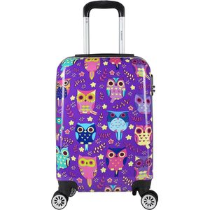 Decent Forenza Handbagage koffer - 55 cm - Owls