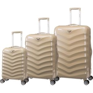 Decent Exclusivo-One Kofferset Champagne