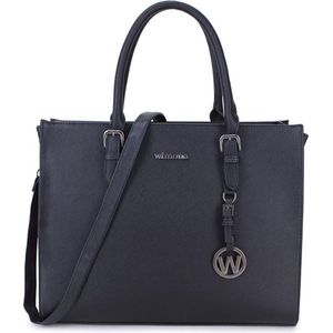 Wimona Natalia One 3016 Handtas / Schoudertas - Zwart