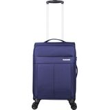 Decent D-Upright Handbagage Koffer - 55 cm - TSA slot - Donkerblauw