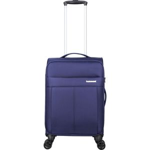 Decent D-Upright Handbagage Koffer - 55 cm - TSA slot - Donkerblauw