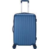 Decent Tranporto-One Medium Koffer - 66 cm - TSA slot - Dark Blue