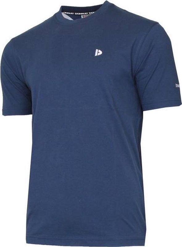 Donnay - Vince - Sportshirt - Navy - 100% Katoen