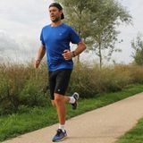 Donnay Hardloopshort - Running short - Heren - Black (020)