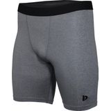 Donnay compressie short - Sportbroek - Heren - Charcoal marle (037)