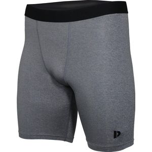 Donnay compressie short - Sportbroek - Heren - Charcoal marle (037)