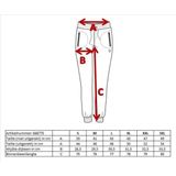 Donnay - Joggingbroek met elastiek (Puck) - Sportbroek - Dames - Charcoal-marl (037)