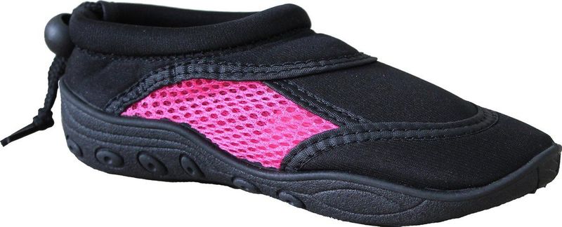 Campri - Aquaschoenen - Unisex - Zwart/Roze - Neopreen/Mesh