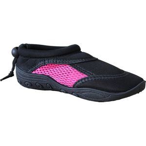 Campri - Aquaschoenen - Unisex - Zwart/Roze - Neopreen en Mesh