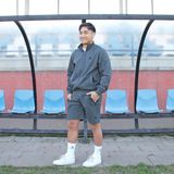 Donnay - Joggingshort (Nick) - Sportshort - Heren - Charcoal-marl (037)