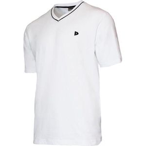 Donnay T-shirt - Sportshirt - V-hals shirt - Heren - Wit