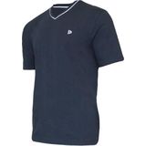 Donnay T-shirt met V-hals - Sportshirt - Heren - Navy (010)