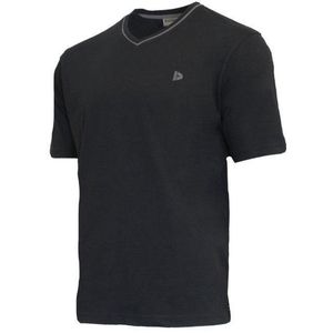 Donnay T-shirt - Sportshirt - V- Hals shirt - Heren - Zwart