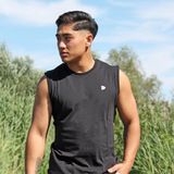 Donnay - Stan - Sportshirt - Zwart - Heren