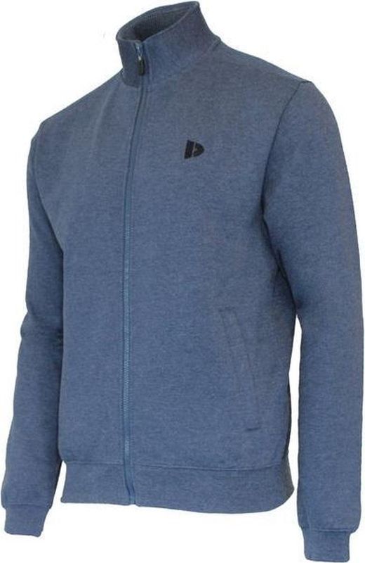 Donnay - Sporttrui - Donkerblauw gemeleerd - Zacht Materiaal