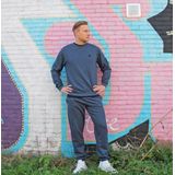 Donnay - Joggingbroek met elastiek (Alec) - Sportbroek - Heren - Dark denim-marl (1394)