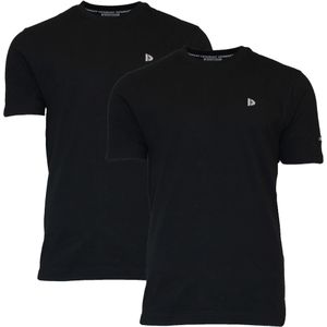 Donnay - Vince - T-shirt - Zwart - 2-Pack - Heren