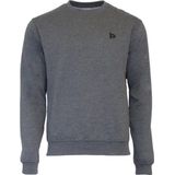Donnay - Fleece Sweater ronde hals (Dean) - Sporttrui - Heren - Charcoal Marl (037)