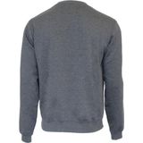 Donnay - Fleece Sweater ronde hals (Dean) - Sporttrui - Heren - Charcoal Marl (037)