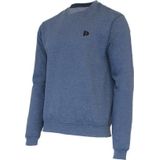 Donnay - Fleece Sweater - Sporttrui - Dark Denim Marl - Polyester/Katoen