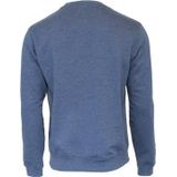 Donnay - Fleece Sweater - Sporttrui - Dark Denim Marl - Polyester/Katoen