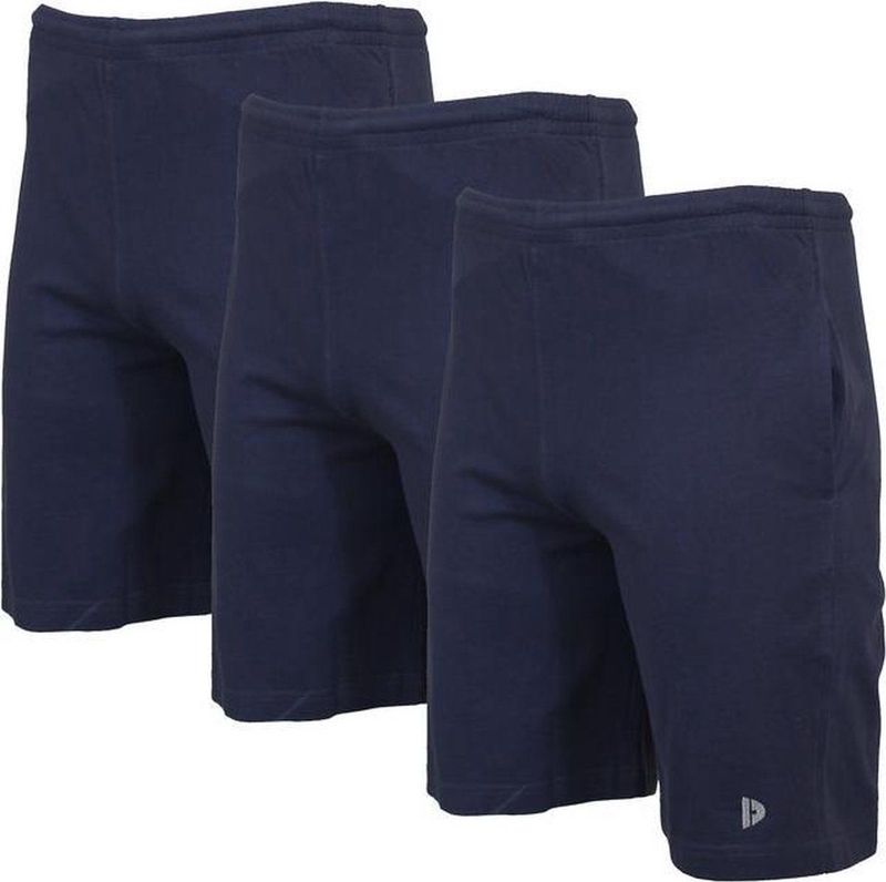 3-Pack Donnay Ess. joggingshort Roy - Sportshort - Navy (010)
