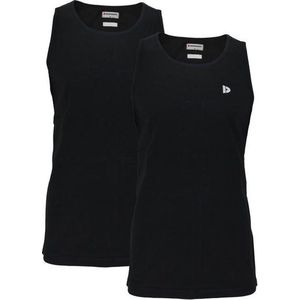 Donnay - Muscle Shirt - Tanktop - Zwart - 100% Katoen - 2-Pack