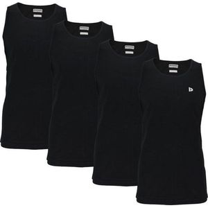 Donnay - Muscle Shirt James - Tanktop - Zwart - 4-Pack