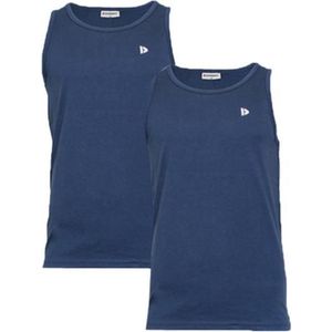 2-Pack Donnay Muscle shirt - Tanktop - Heren - Navy (010)