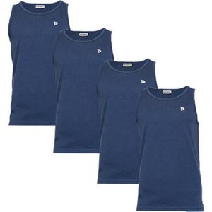 4-Pack Donnay Muscle shirt (589006) - Tanktop - Heren - Navy (010)