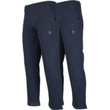 2-Pack Donnay - Joggingbroek rechte pijp (Wess) - Sportbroek - Heren - Navy (010)