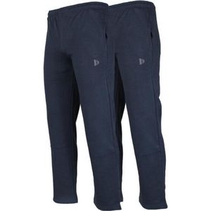 2-Pack Donnay - Joggingbroek rechte pijp (Wess) - Sportbroek - Heren - Navy (010)