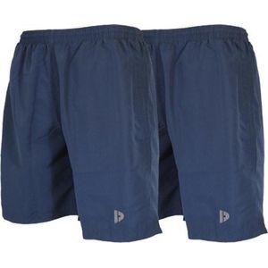 2-Pack Donnay Micro Fibre Short - Sportbroek - Heren - Navy (010)
