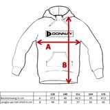 Sweater - Capuchon - 4 Kleuren - Polyester/Katoen