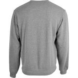 Donnay - Fleece Sweater ronde hals (Dean) - Sporttrui -Heren - Silver-marl (032)