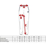 Donnay Joggingbroek met elastiek Joey - Sportbroek - Junior - Silver marl