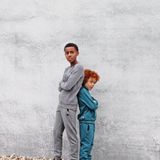 Donnay Joggingbroek met elastiek Joey - Sportbroek - Junior - Vintage blue