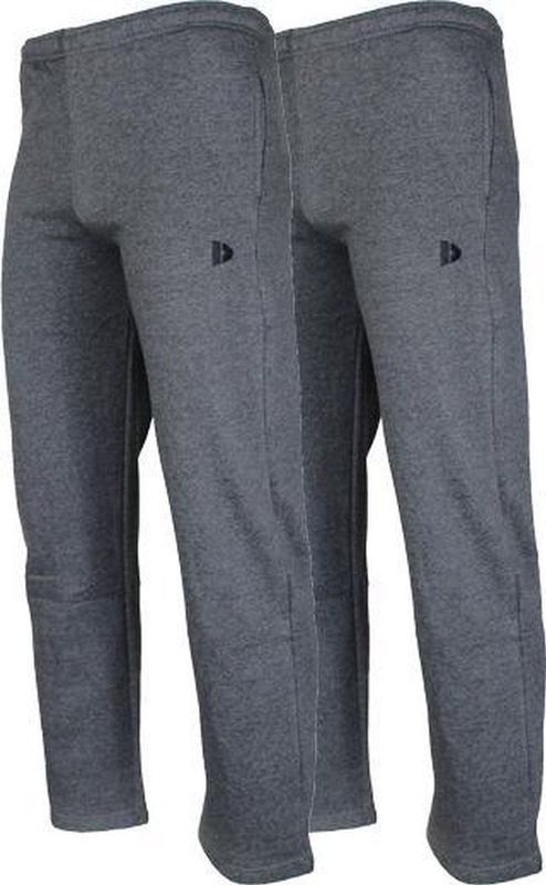 Donnay - Nigel - Sportbroek - Zwart - 50% Polyester 45% Katoen 5% Elastan