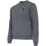 2-Pack Donnay - Fleece sweater ronde hals (Dean) - Sporttrui - Heren - Charcoal-marl (037)