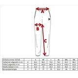 2-Pack Donnay - Joggingbroek met elastiek (Jack) - Sportbroek - Heren - Navy (010)