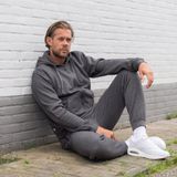 Donnay - Joggingbroek Jack - Charcoal-marl - 2-Pack - Sportbroek