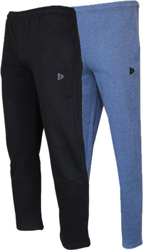 Donnay - Joggingbroek Nigel - Zwart - 2-Pack - Heren - Rechte Pijp