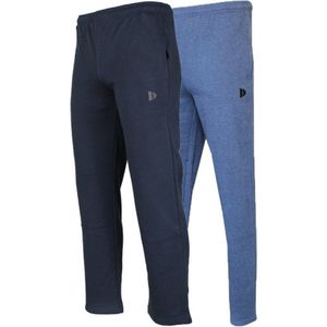 Donnay - Joggingbroek Nigel - Navy - 2-Pack - Heren - Rechte Pijp