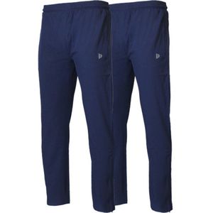 2-Pack Donnay - 2-way Stretch trainingsbroek (Alex) - Sportbroek - Heren - Navy (010)