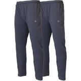 2-Pack Donnay - 2-way Stretch trainingsbroek (Alex) - Sportbroek - Heren - Dark Grey (035)