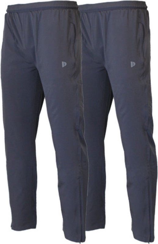 2-Pack Donnay - 2-way Stretch trainingsbroek (Alex) - Sportbroek - Heren - Dark Grey (035)