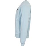 Donnay - Fleece Sweater ronde hals (Dean) - Sporttrui - Heren - Light Blue (025)
