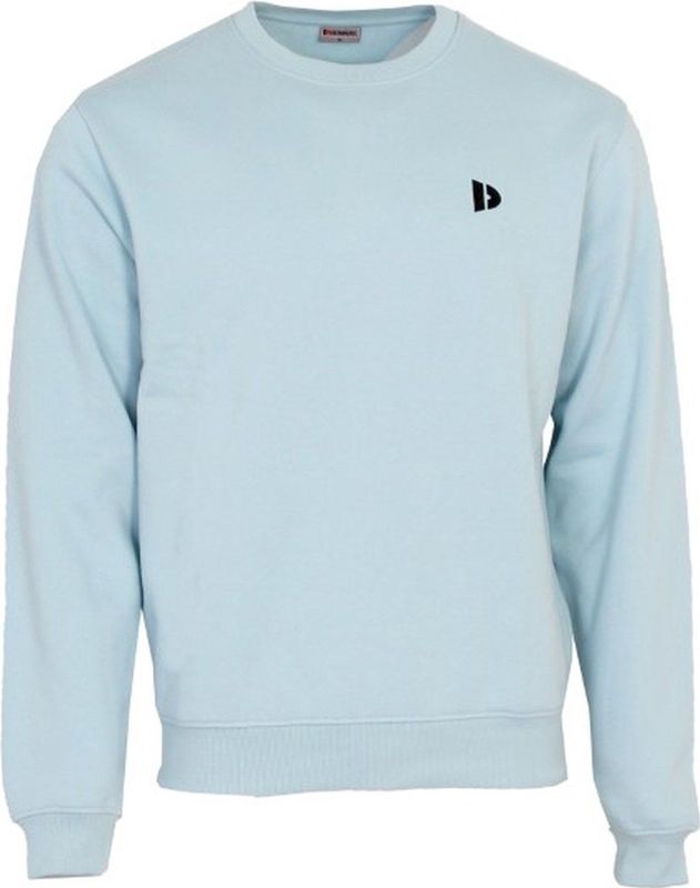 Donnay - Fleece Sweater ronde hals (Dean) - Sporttrui - Heren - Light Blue (025)